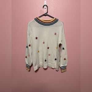 Maurices Multicolor Star Sweater
